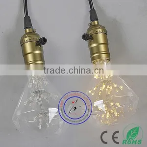 Diamond Shape Led Firework Bulb D95 E27 Base Decorative Light Bulb thumbnail-4