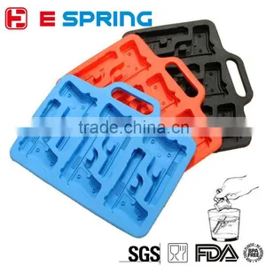 Gun Ice Cube Tray Silicone Gun Shape Cake Pan thumbnail-1