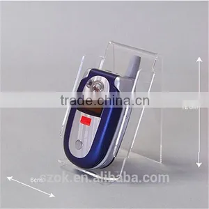 12cmx6cm Hot Bending Acrylic Mobile Phone Holder for Retailer thumbnail-1