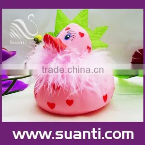 2016 Pink Floating Bath Duck Toy thumbnail-1