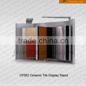 CF083 Ceramics Tile Display Racks for Showroom / Page Turning Type Rack thumbnail-2