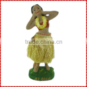 Newly Coming Resin Custom Figurine Dancing Hula Girl thumbnail-1