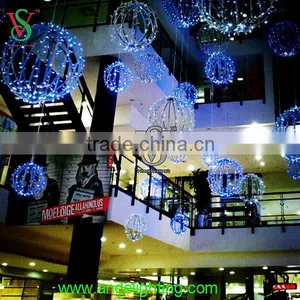 2016 New Design Shopping Mall Decoration Hanging Ball Light for Sale thumbnail-1