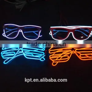 2016 Colorful Glowing EL Wire Glasses Manufacturer for Party thumbnail-1