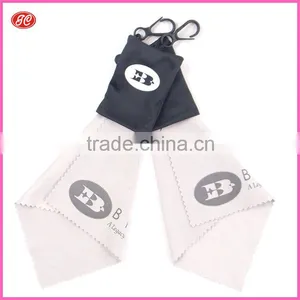 Popular Design Customized Printing Microfiber Cleaning Cloth Key Chain thumbnail-3