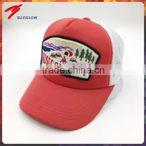 Wholesale Polyester Embroidery Patch Trucker Cap thumbnail-1