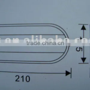 Outdoor Elliptic Moistureproof Wall Light (RH-814A) thumbnail-1