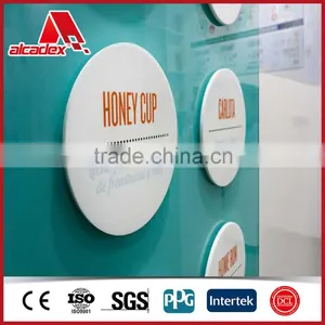Office Slogan Decoration Material Aluminium Composite Panel thumbnail-1