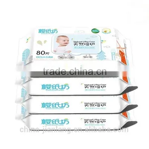 High Quantity 80 Pcs Baby Wet Wipes With Cap thumbnail-3