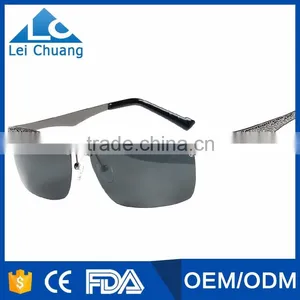 New Style Alloy Polarized Sunglasses Man Custom Logo by Laser thumbnail-1