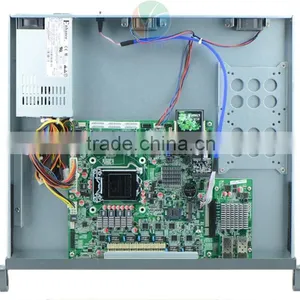 ROS 8 Gigabit Flow Control 1U Firewall Sever With I3 3210 CPU 1000M 6 82574L 2 Groups Bypass 2 82580DB Fiber Ports IN-RBI38 thumbnail-2