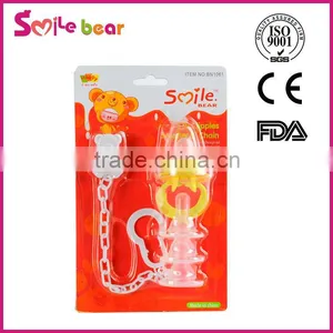 2015 New Products BPA Free Silicone Baby Adult Pacifier Clip thumbnail-1