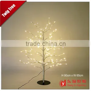 3' Artificial Mixed Twigs Christmas Led Light Trees thumbnail-1