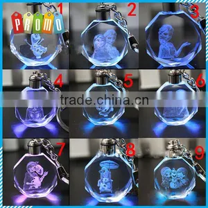Colorful Crystal Frozener Key Chain, Key Holder thumbnail-1