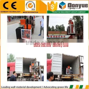 QTS1-20 Dongyue Hydraulic Interlock Soil Clay Brick Making Machine With Diesel Engine thumbnail-1