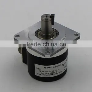 YUMO ISL5815 200PPR Ip67 Optical Shaft Rotary Encoder Pulse Price Incremental Flange Adapters Rotary Encoders thumbnail-5