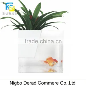 Acrylic Aquarium Fish Tank With Flower Pot thumbnail-1