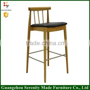 Replica Hans Wenger Bar Stool High Chair With Footrest thumbnail-1