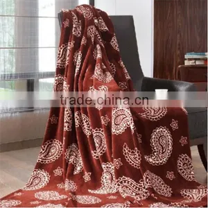 Bright Color Printed Flannel Blanket From Blanket Factory China thumbnail-2