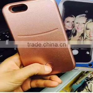 2016 the Latest Products LED Flashing Mobile Phone Case Lights up Face Case for Iphone 6/6 Plus Flash Light Case Cover thumbnail-5