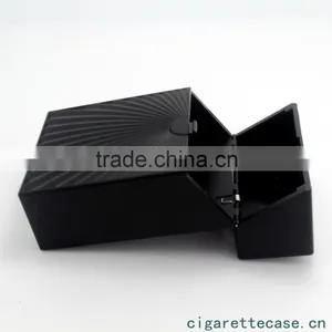 New Plastic Cigarette Case With Novely Push Button Wave Surface Design for 20s King Size Full Pack thumbnail-3