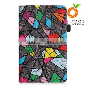 New Fashion Beautiful Print Color Pu Leather Stand Case For Samsung Galaxy Tablet thumbnail-2