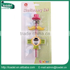 Fancy Cute Eraser With Pencil thumbnail-1