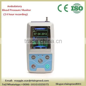 CE&ISO&FDA 24 Hours Recording Time Ambulatory Blood Pressure Monitor ABPM ABP Monitor With Analysis Software thumbnail-1