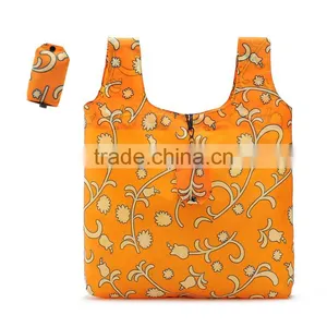 Folding Reusable Compact Eco Recycling Use Shopping Bag thumbnail-1