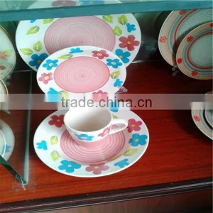 Fresh Design Chinese Hand Painting Ceramic Tableware Dinner Set thumbnail-1