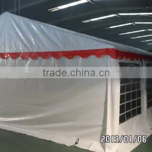Galvanized or Powder Coated PE PVC Steel Waterftoof Folding Tent High Quality thumbnail-3