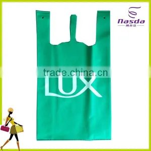 Eco Grocery Nonwoven T-shirt Bag thumbnail-1