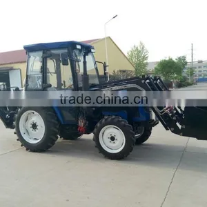 30-50hp 4wd Farm Tractor TZ04D Mini Front End Loader for Sale thumbnail-1