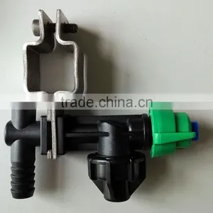 ILOT Wet Boom Nozzle 1" 25.5mm Metal Square Hose Clamp Hose Clip thumbnail-3