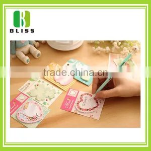 Cheap Custom Funny Self Adhesive Paper Gift Christmas Shaped Sticky Note Pad thumbnail-4
