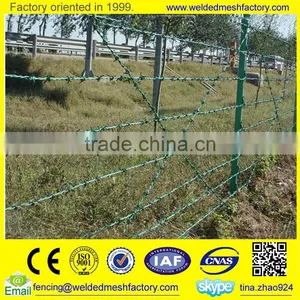 Hot Dipped Galvanized Bto-22 Concertina Razor Barbed Wire thumbnail-4