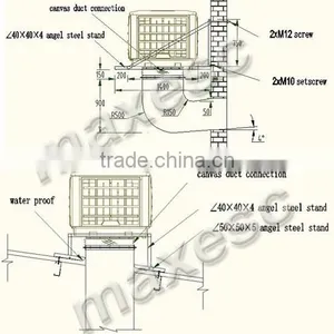 Industrial Celling Quiet Evaporative Air Swamp Cooler Water Cooling Fan thumbnail-3