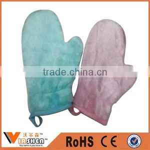Wood Fiber Cleaning Cloth Kitchen Dishwashing Gloves Oil Resistant Gloves thumbnail-1