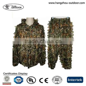 Ghillie Suit Sets Advanced 3d Camo Leafy Costume for Wargames Sports Outdoor thumbnail-1