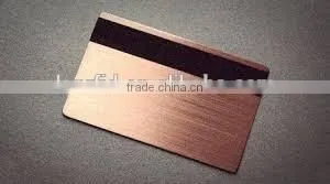 Megnetic Stripe Magnetic Card With Embosed Printing for Gift /VIP (Factory Price) thumbnail-1