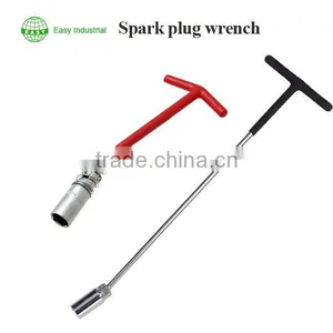 T-Handle Chrome-plated Spark Plug Wrench thumbnail-1