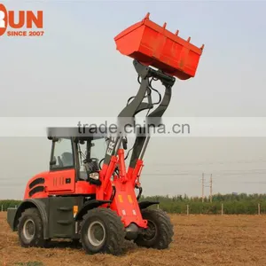 2.0 Ton Mini Farm Front End Loader For Tactors, Small Wheel Loader With CE Approved thumbnail-2