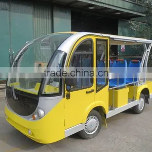 2015 Yellow Customized Electric Tourist Bus thumbnail-4