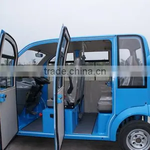 48V 4-5 Seats Electric Golf Cart Tourist Car Passenger Mini Car With Doors thumbnail-2