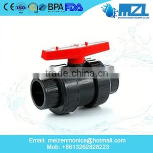 New Fashion Pvc Double Union Ball Valve in USA thumbnail-1