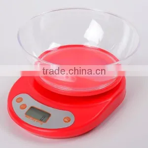 High Quality Electronic Kitchen Scale With Bowl thumbnail-1