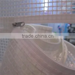 Transparent Patio Tarpaulin, Covering HDPE Mesh Tarp, Various Usage Greenhouse Tarpaulin thumbnail-1