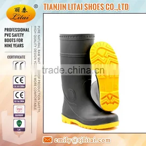 Anti-slip PVC Mining Safety Boots thumbnail-1