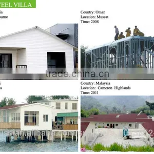 Newest Modern Style Prefabricated House,light Steel Villa for the Appartement thumbnail-3