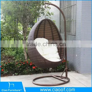 New Design Hot Sale Rattan Hanging Egg Sofa thumbnail-2